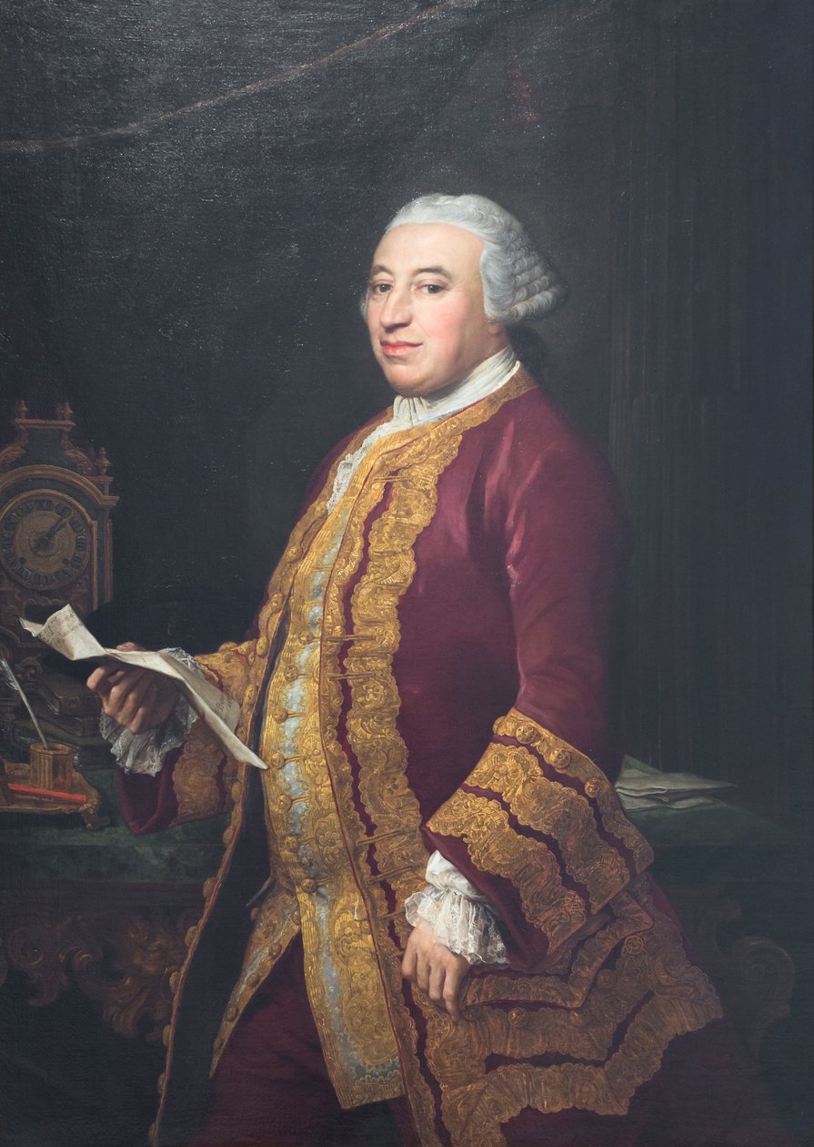 Portrait du comte Niccolò Soderini - Pompeo Girolamo Batoni