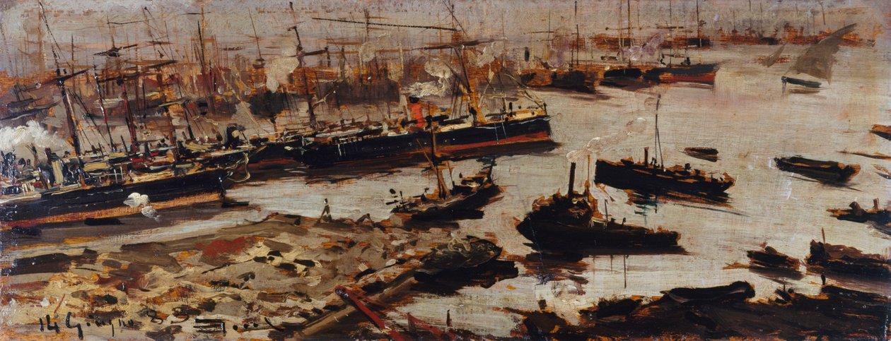 Port de Gênes - Pompeo Mariani