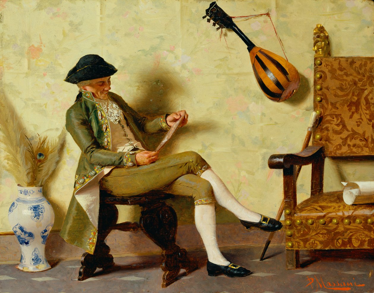 Costume italien du XVIIIe siècle - Pompeo Massani