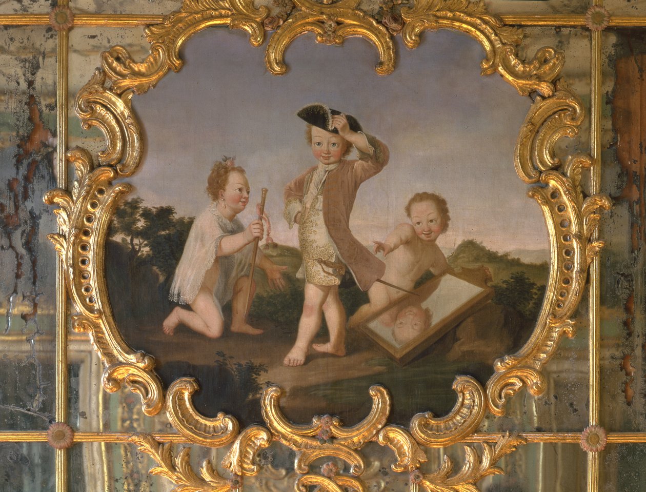 Enfants se déguisant (Garçons), 1774-86 - Portuguese School