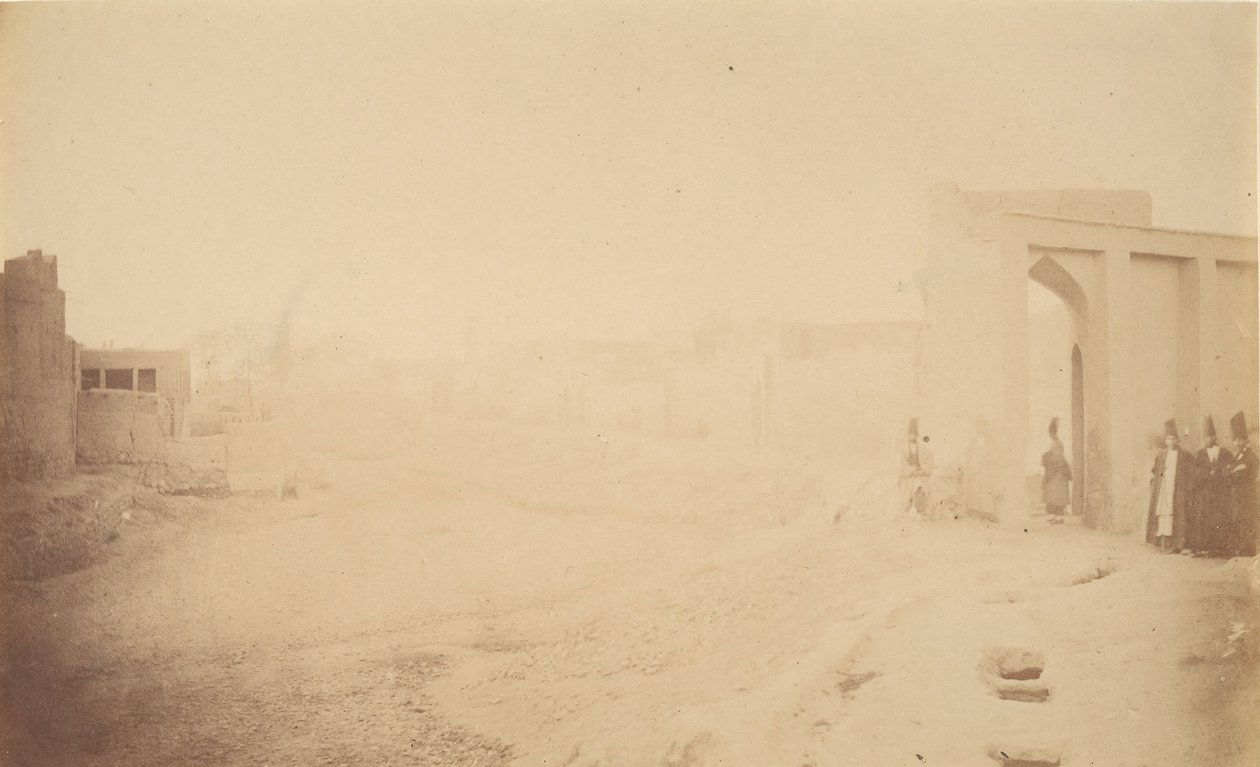 [Vue de TABRIZ], années 1840-60 - Possibly by Luigi Pesce.