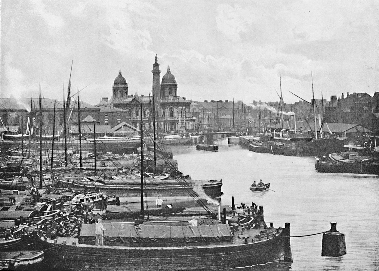 Hull, depuis les docks - Poulton and Co