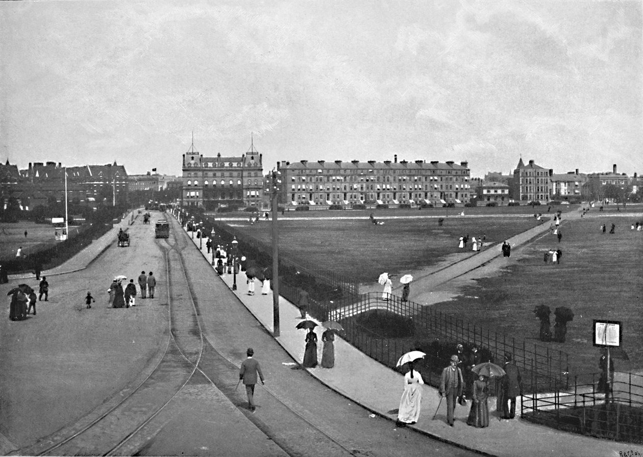 Le Common, Southsea, vers 1896 - Poulton and Co