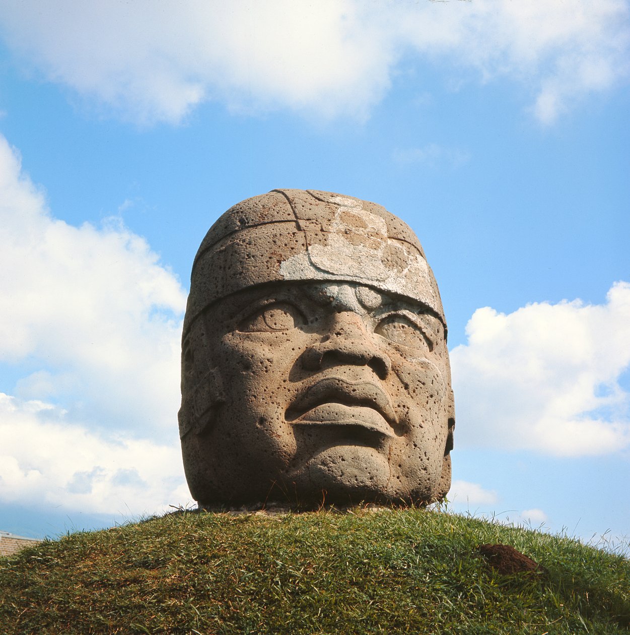 Tête géante, culture olmèque - Pre Columbian