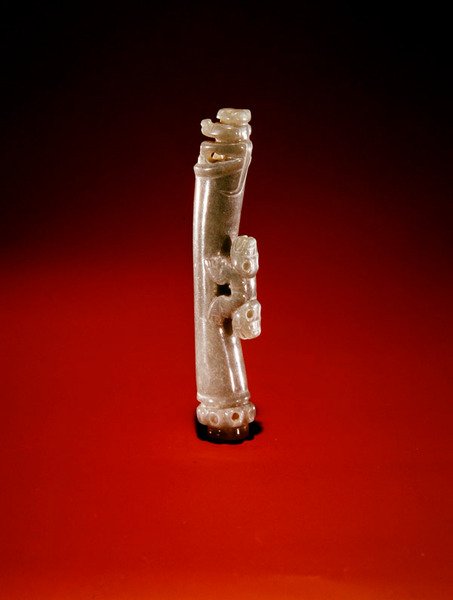Perle verticale, de Guacimo, région de Linea Vieja - Pre Columbian Pre Columbian