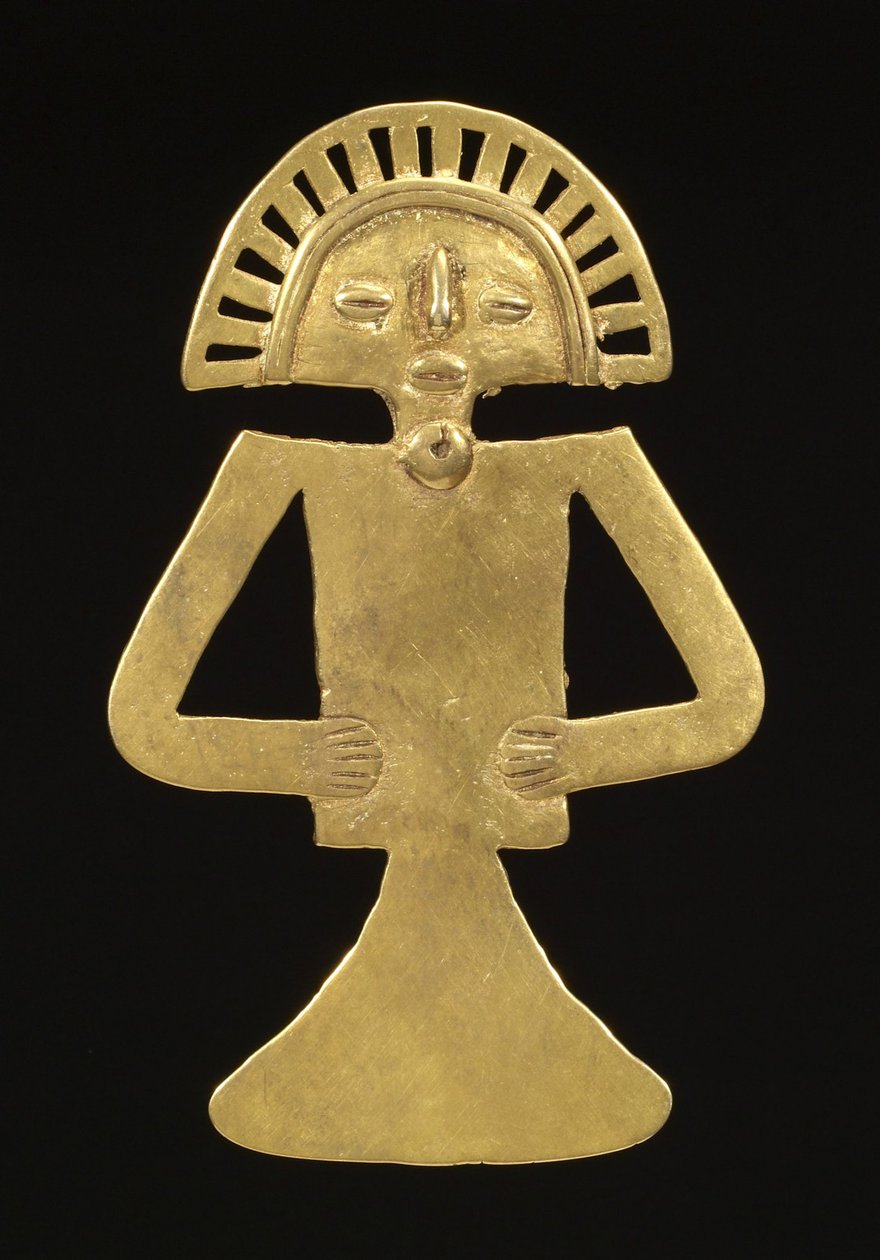 Pendentif figuratif, c.700-1000 - Pre Columbian Pre Columbian