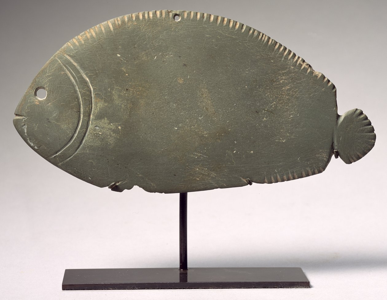 Palette de poisson Tilapia, Période Naqada II-III tardive, c.3300-3000 av. J.-C. - Predynastic Period Egyptian