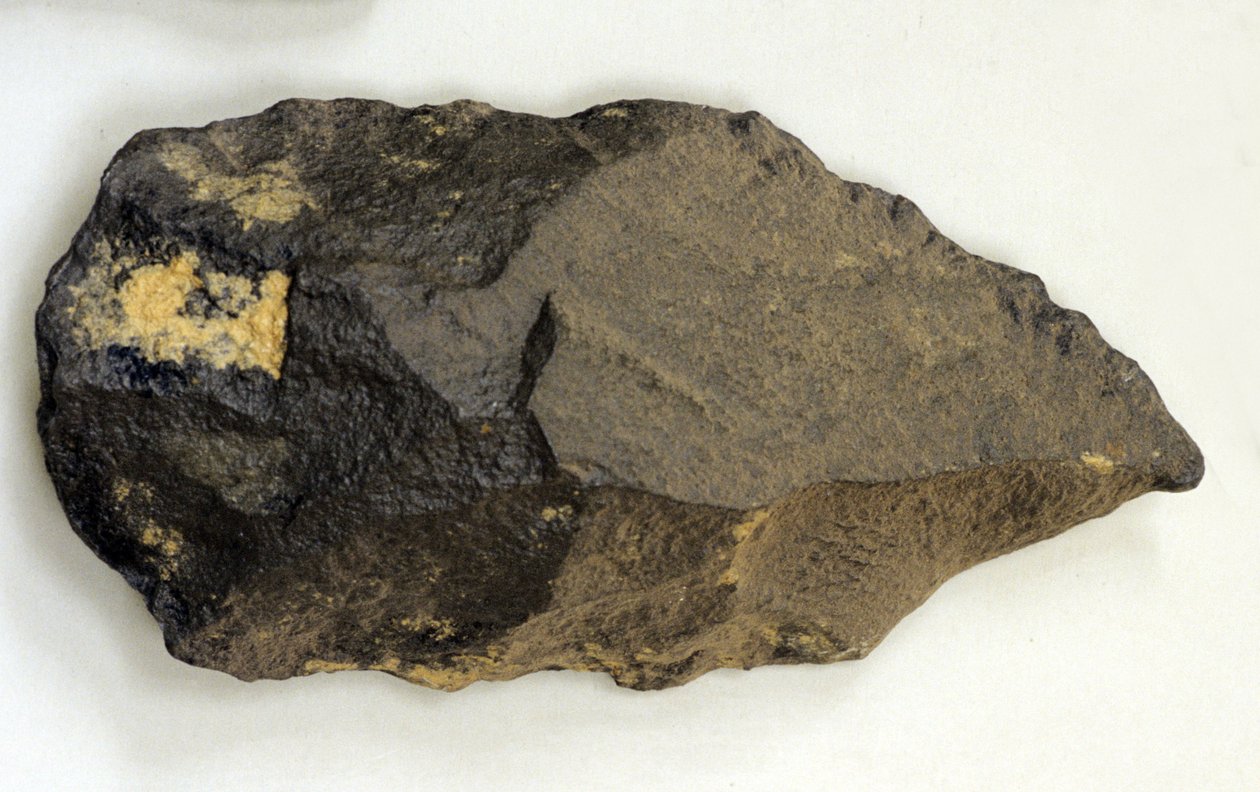 Hache de main acheuléenne, c.200 000 av. J.-C. (silex) - Prehistoric
