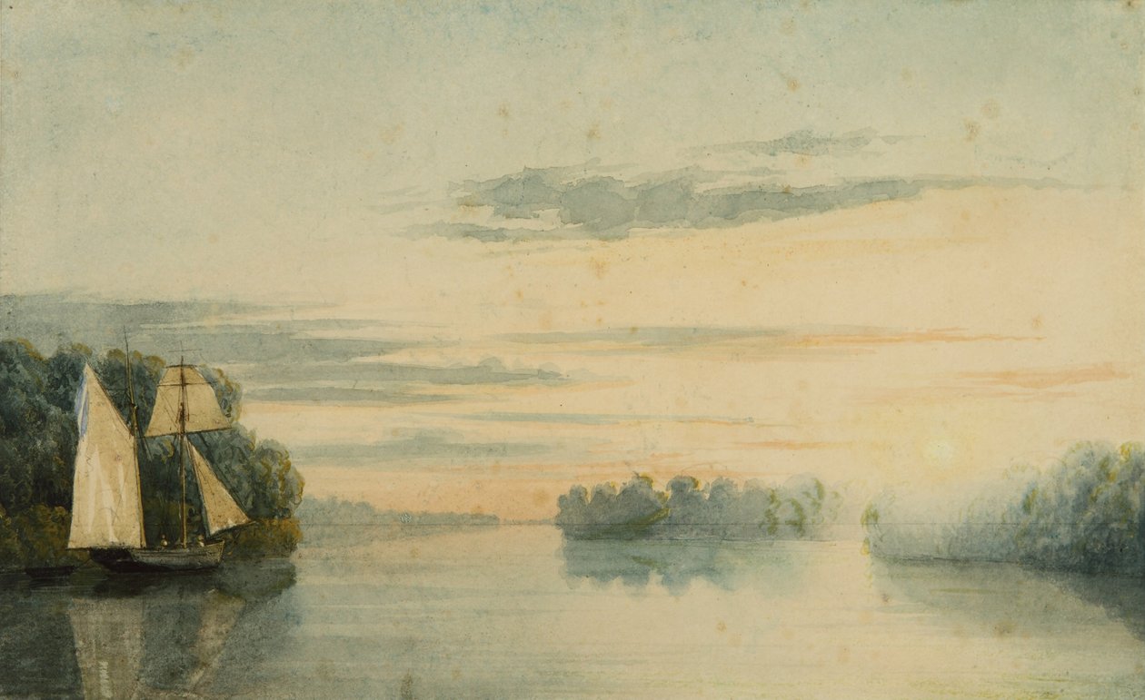 Paysage (Tres Bocas Tigre) - Prilidiano Pueyrredon