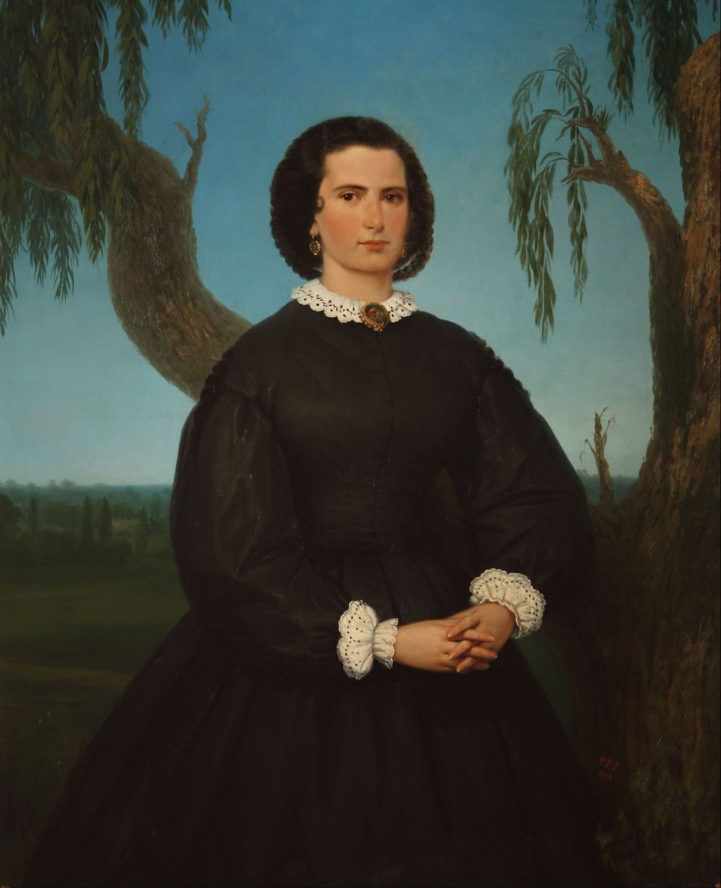 Portrait de Doña Josefa Sáenz Valiente - Prilidiano Pueyrredon