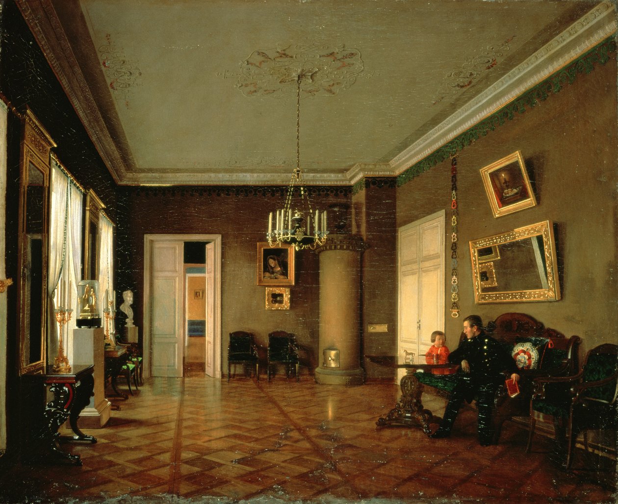 Dans la chambre - Prokophy Egorovich Pushkaryev
