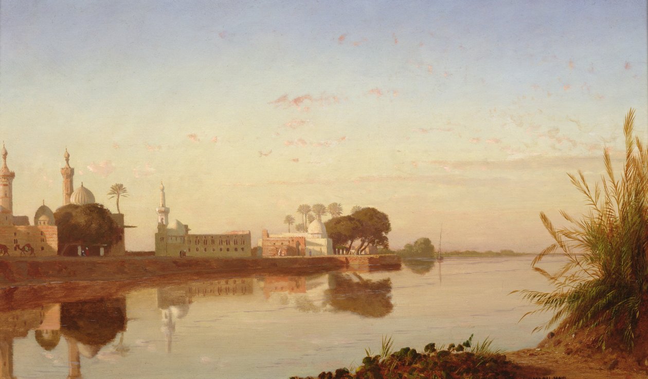 Vue du Nil en Basse-Égypte, c.1840 - Prosper Georges Antoine Marilhat