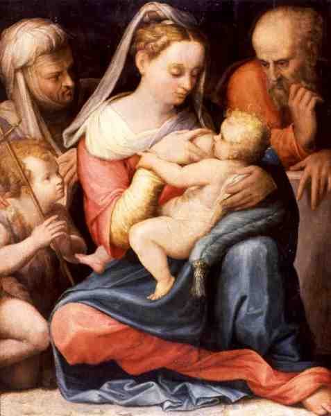 La Sainte Famille - Prospero Fontana