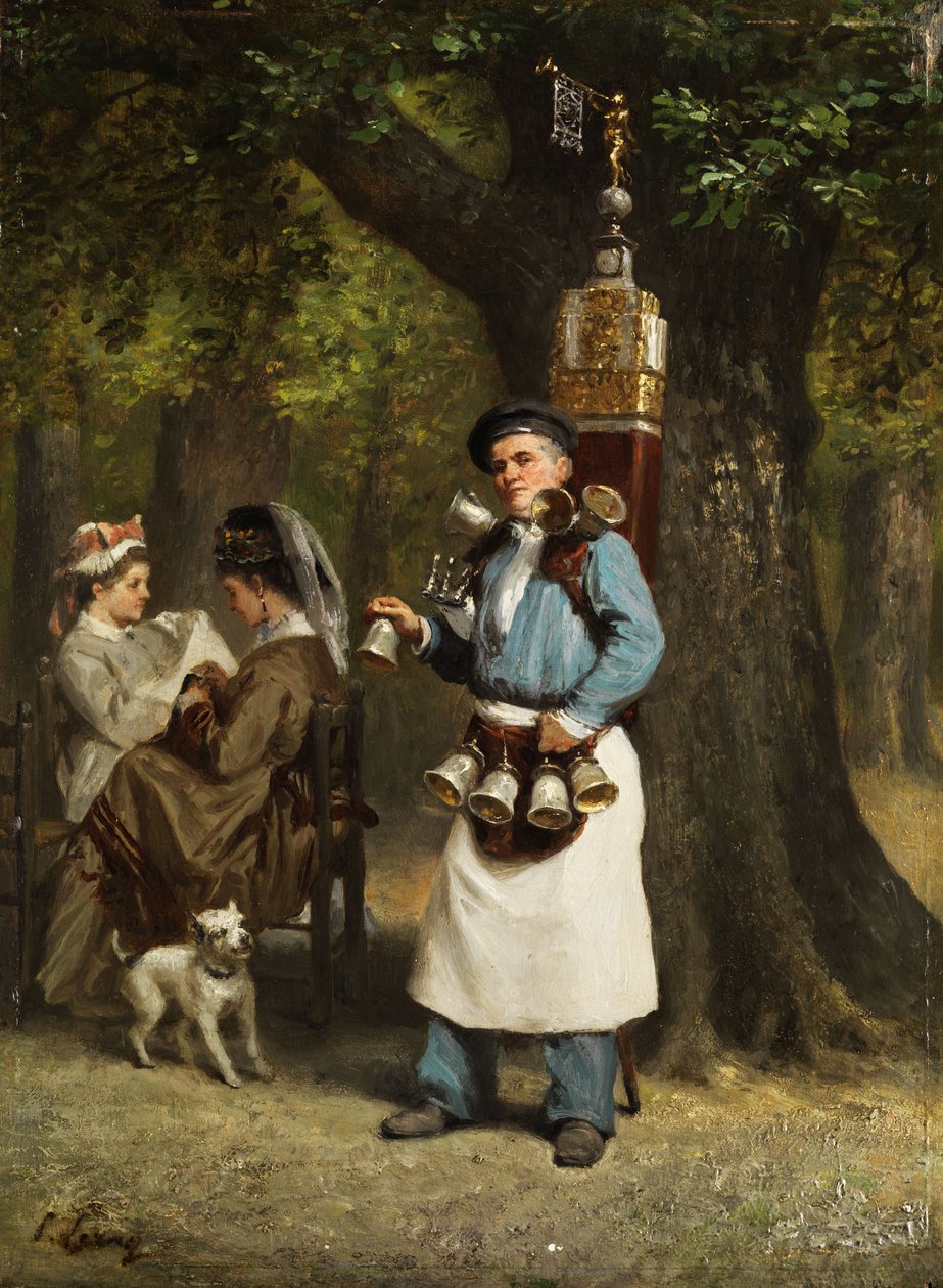 Le vendeur de boissons - Prudent Louis Leray