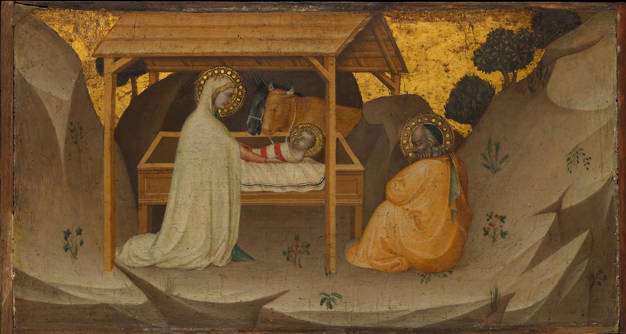 La Nativité, vers 1350 - Puccio di Simone
