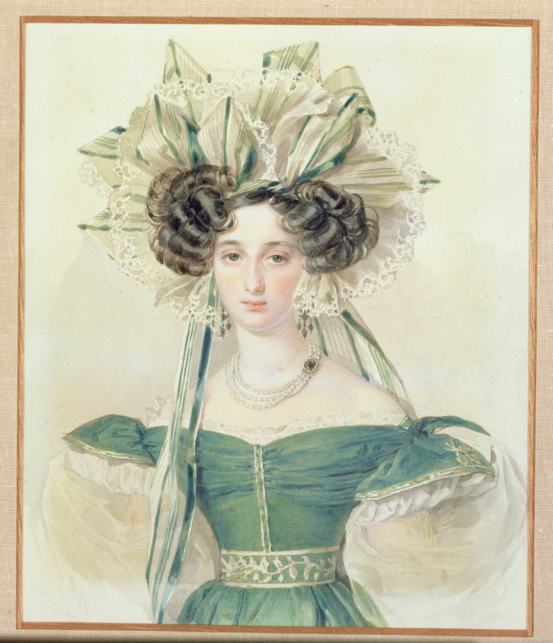 Portrait de la princesse Elizabeth Vorontsova (1792-1856) - Pyotr Fyodorovich Sokolov