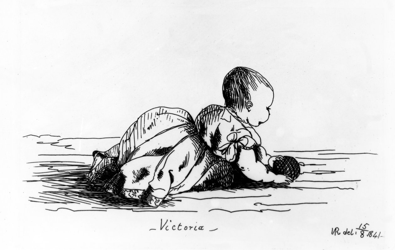 Victoria, la princesse royale, 1841 - Queen Victoria