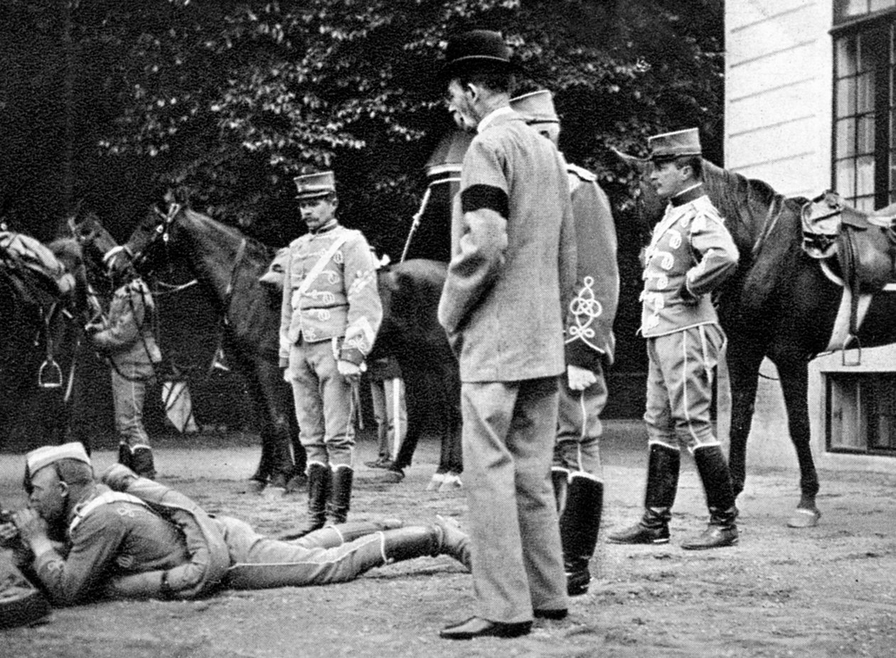 Test du nouveau fusil à répétition, 1908 - Queen Alexandra