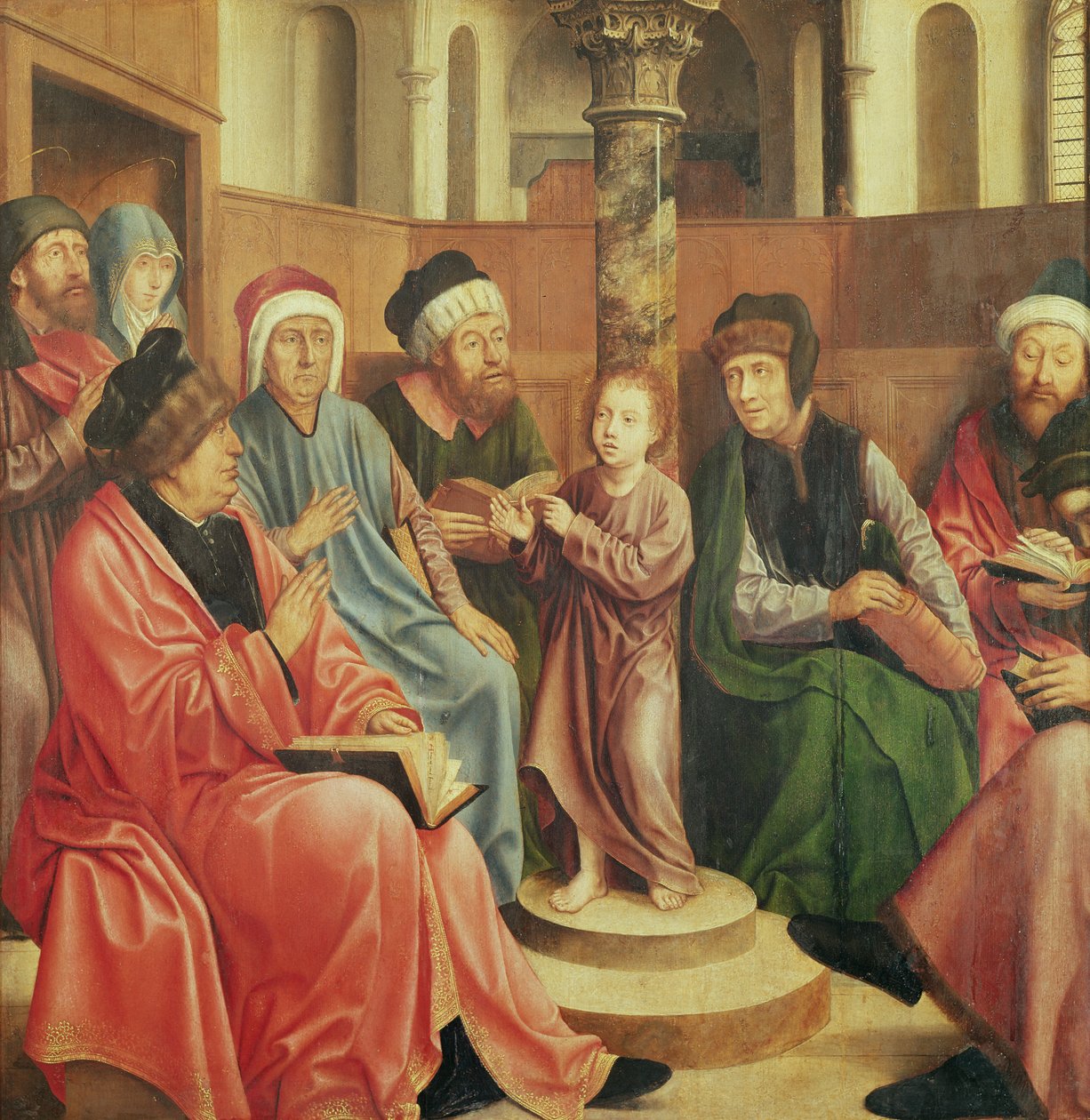 Le Christ parmi les docteurs - Quentin Massys or Metsys