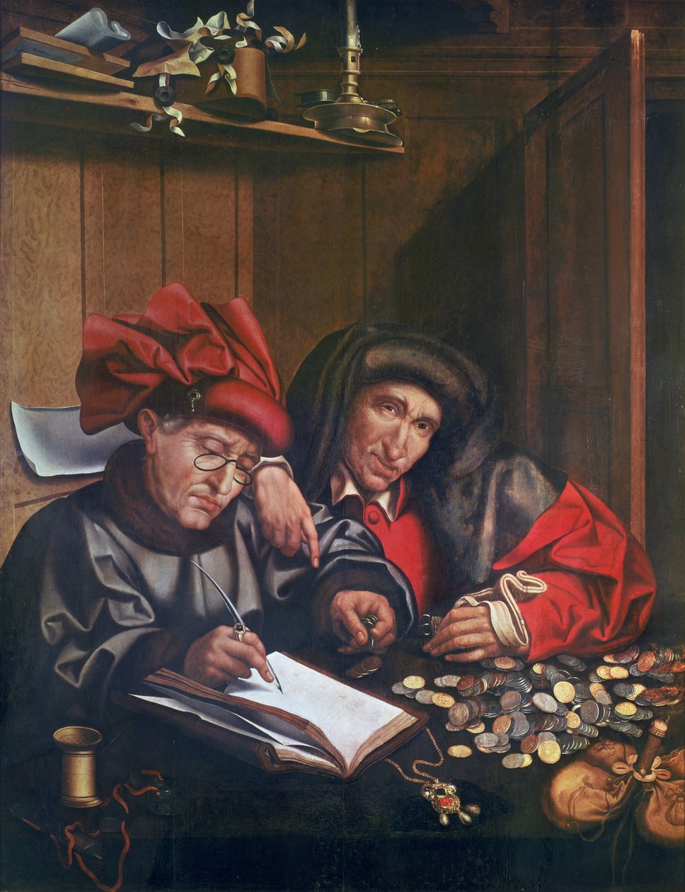 Les Changeurs - Quentin Massys or Metsys