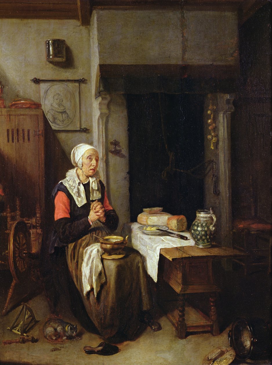 La Grâce - Quiringh Van Brekelenkam