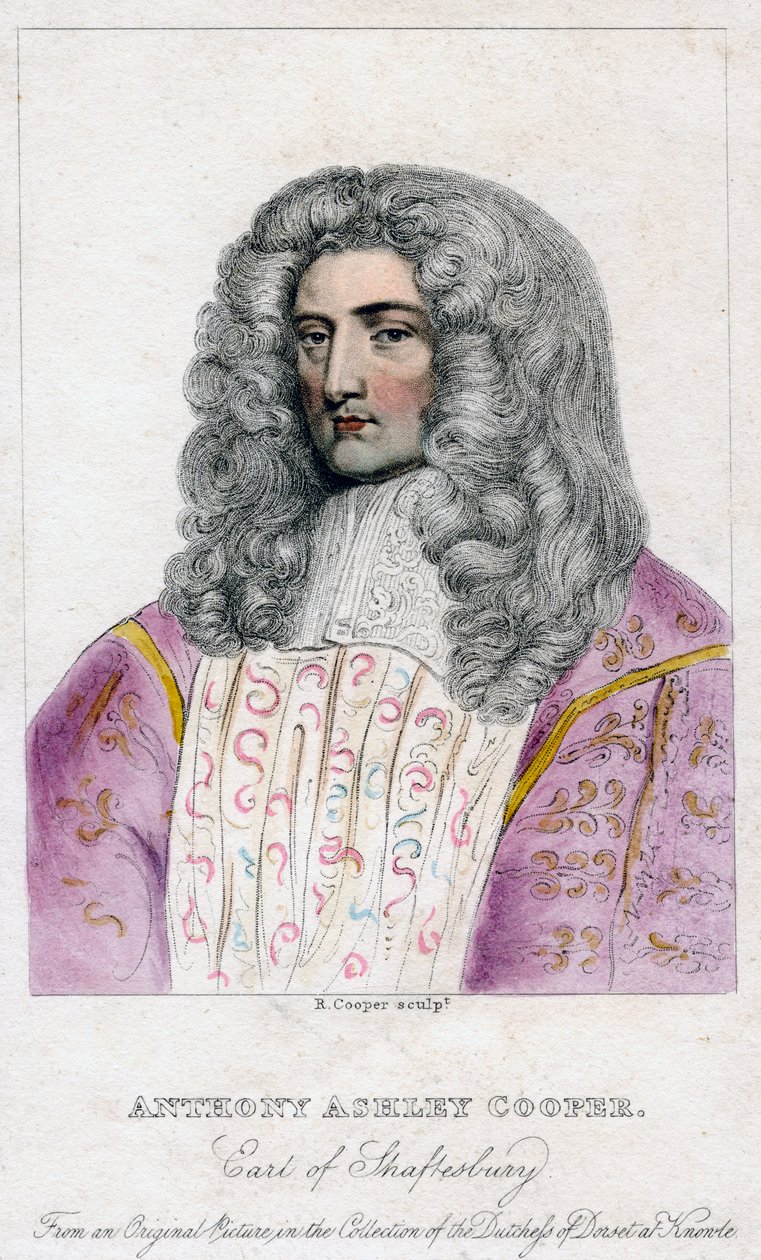 Anthony Ashley-Cooper, Comte de Shaftesbury - R. Cooper