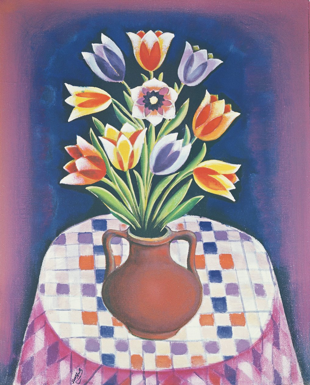 Nature morte avec fleurs, 1967 - Radi Nedelchev