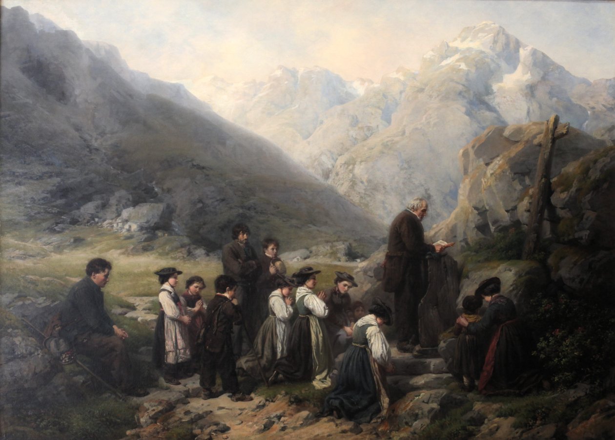 Cérémonie dominicale au col du Sanetsch - Rafael Ritz