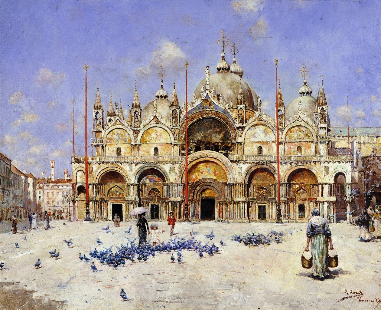 San Marco, Venise, 1883 - Rafael Senet