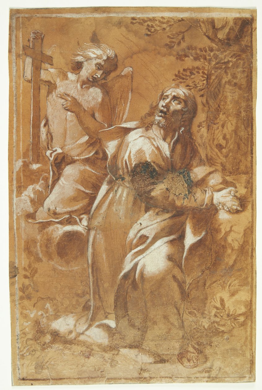 Jésus au jardin de Gethsémani - Raffaellino dal Colle