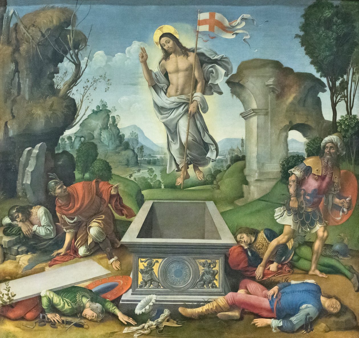 Résurrection du Christ - Raffaellino del Garbo