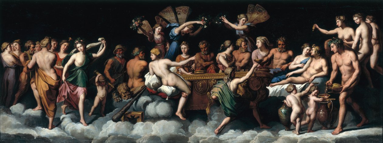 Le Banquet des dieux - Raffaello Sanzio Raphael