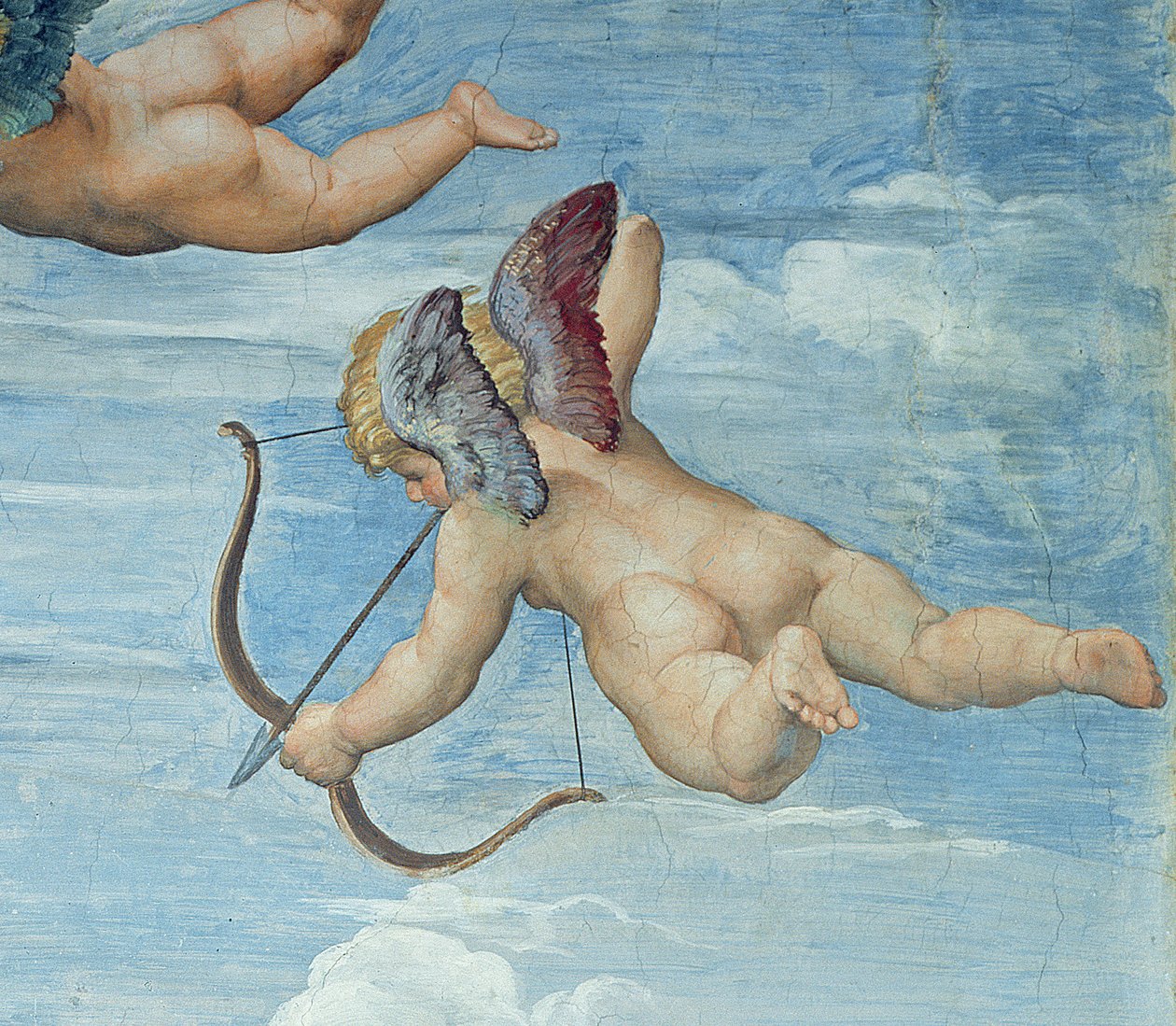 Le Triomphe de Galatée, 1512-14 (détail) - Raffaello Sanzio Raphael