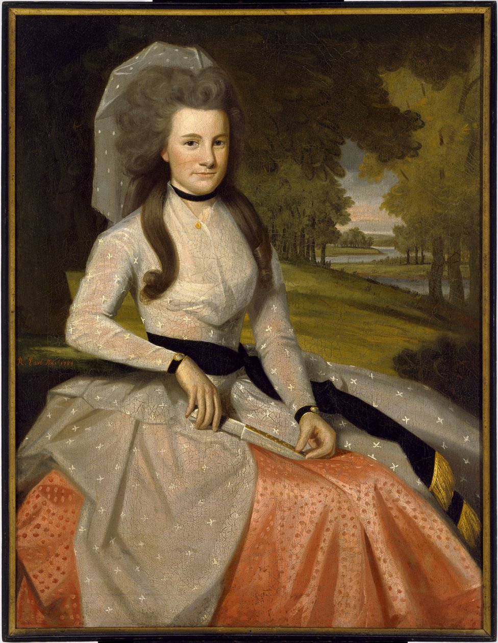 Portrait de Clarissa Seymour, 1789 - Ralph Earl