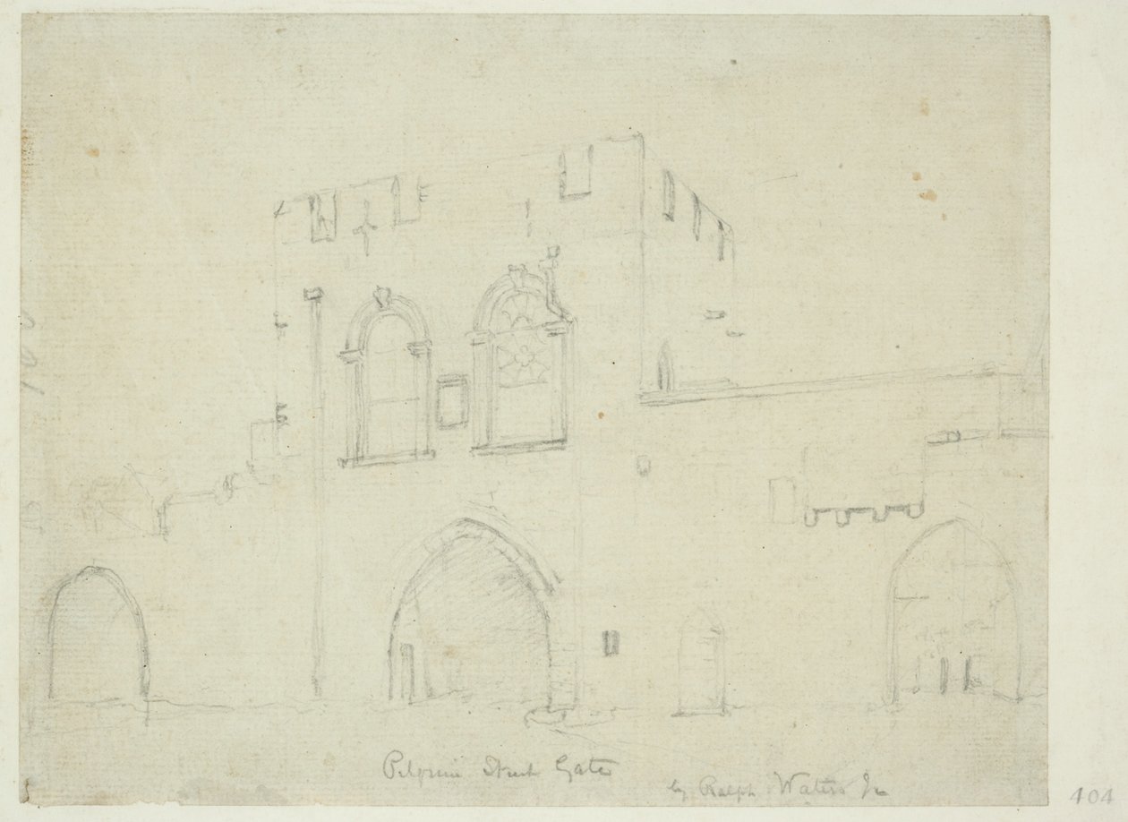 Porte de Pilgrim Street - Ralph II Waters