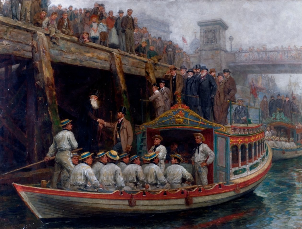 Jour de barge, 1891 - Ralph Hedley
