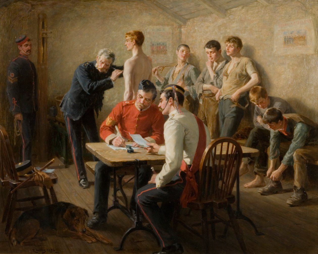 Passer le Docteur, 1896 - Ralph Hedley