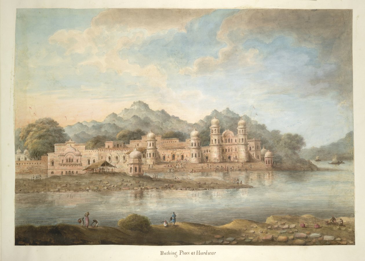 Les ghats à Hardwar - Ram Sita