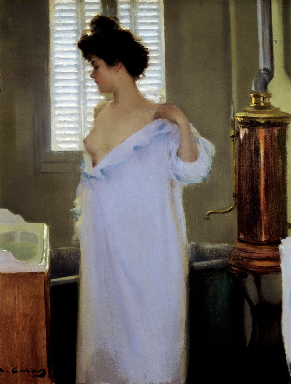 Avant le bain - Ramon Casas i Carbo