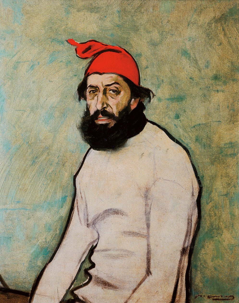 Portrait de Pere Romeu - Ramon Casas i Carbo