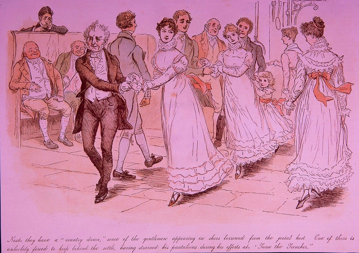 Danse de Noël - Randolph Caldecott