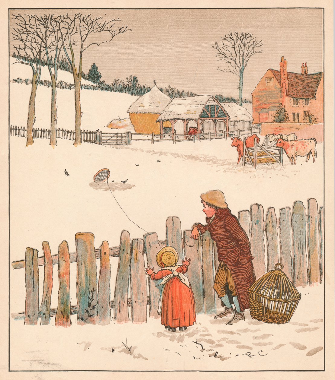 Le piège à oiseaux - Randolph Caldecott
