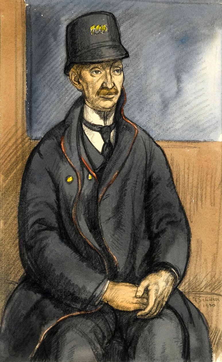 Un facteur - Randolph Schwabe