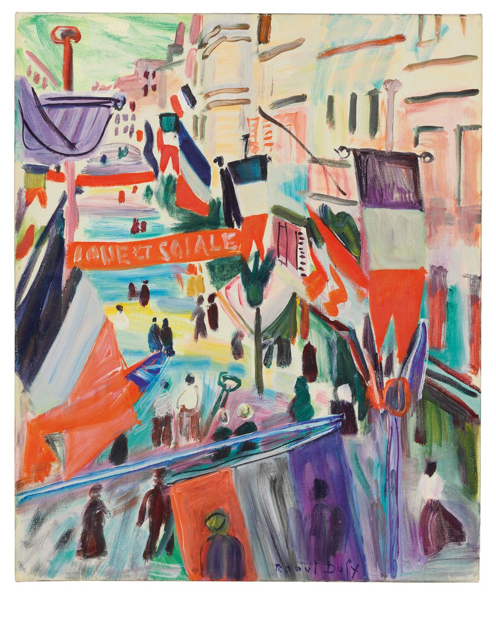 14 Juillet au Havre - Raoul Dufy