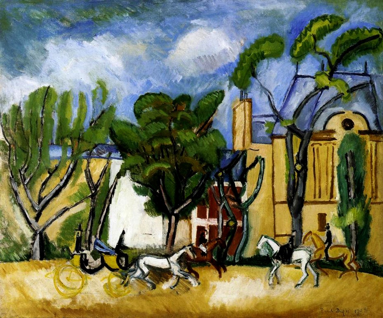 Bois de Boulogne - Raoul Dufy