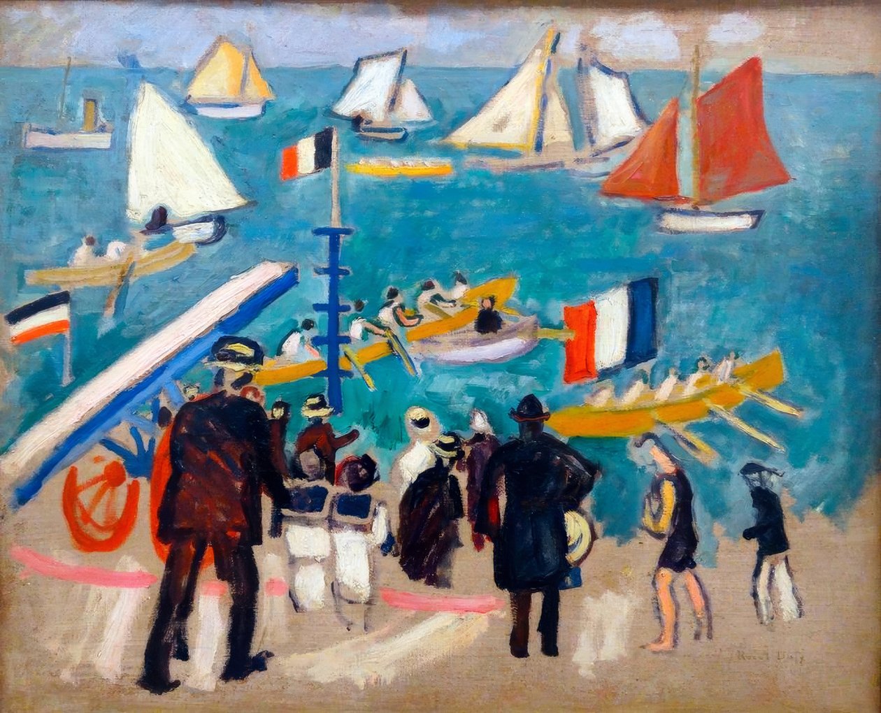 Les régates - Raoul Dufy