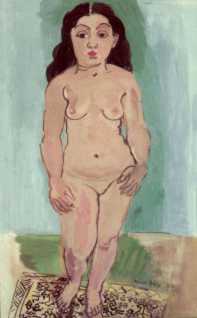 Femme nue - Raoul Dufy
