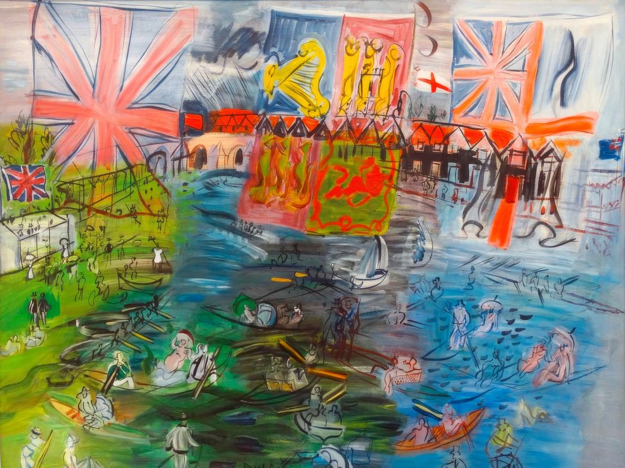 Henley, régate du drapeau - Raoul Dufy