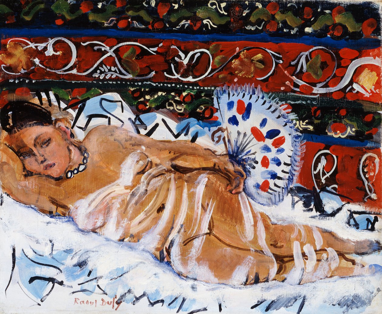 Hindou avec un ventilateur - Raoul Dufy