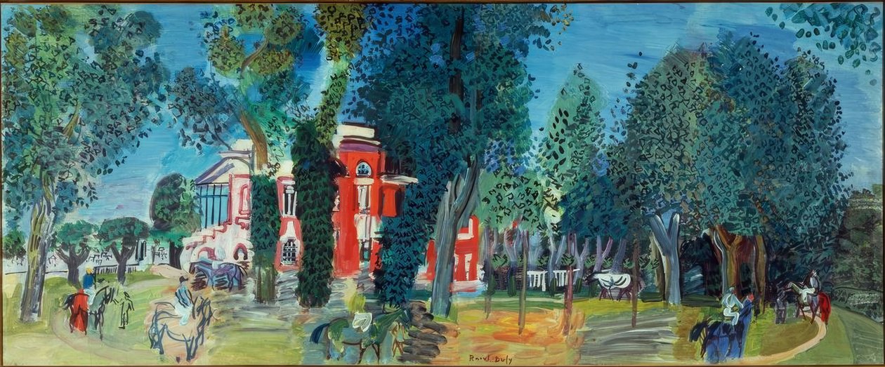 Le Paddock de Deauville - Raoul Dufy